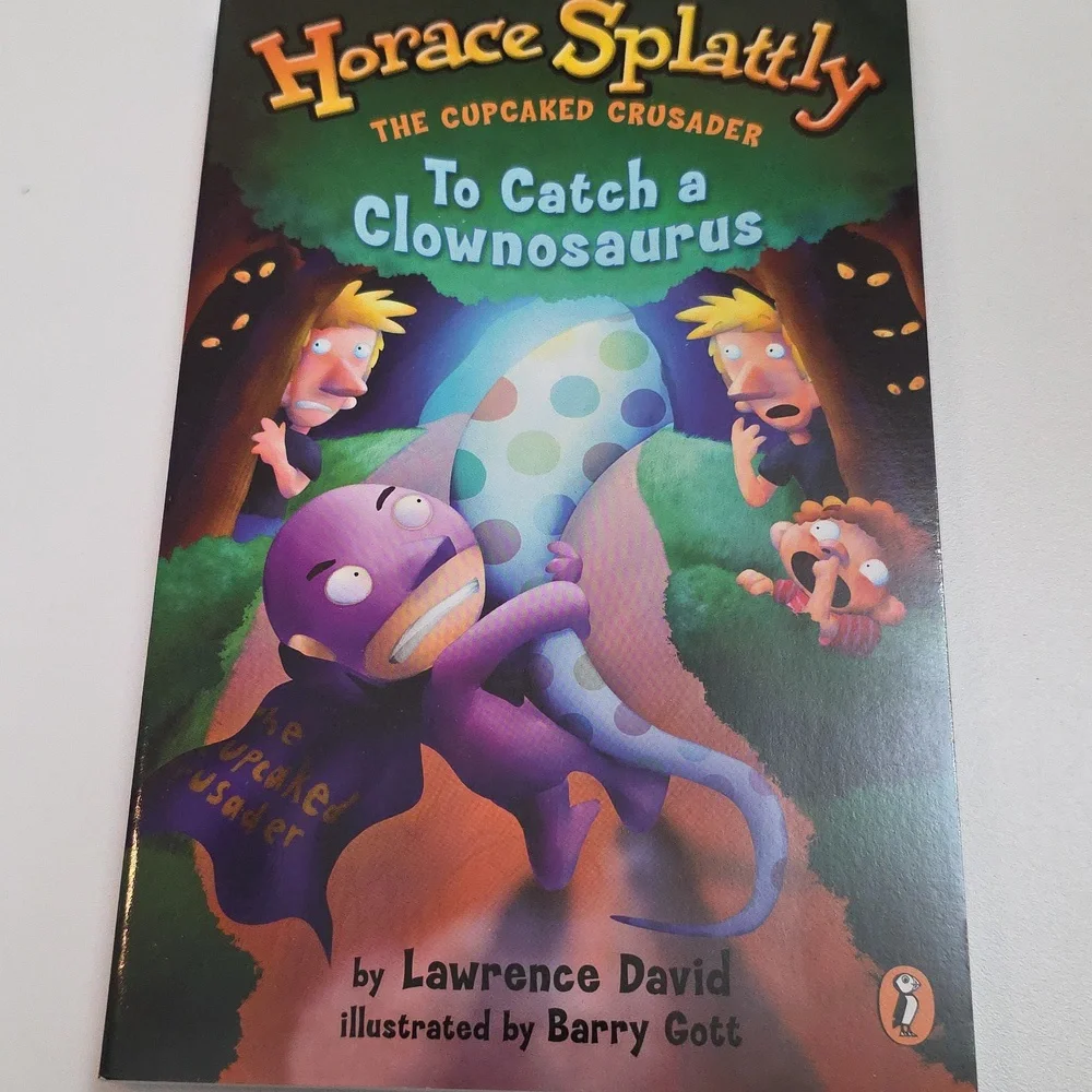 Horace Splattly Books By Lawrence David Readers Ages 7 - 12 Chapter Books